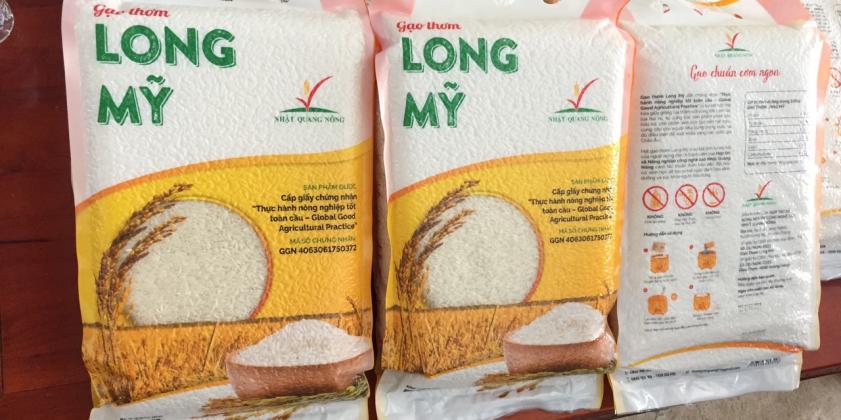 Gạo thơm Long Mỹ gạo ST đạt chuẩn GlobalGAP